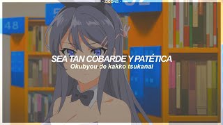 Seishun Buta Yarou wa Bunny Girl Senpai no Yume wo Minai Opening  Kimi no Sei  Sub Español『AMV』♡ [upl. by Narah]