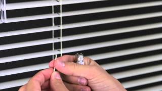 How to Restring a Mini Blind [upl. by Brandais]