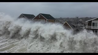 Crazy Winter Storms Noreaster  Big waves  huge snow  bomb cyclone  blizzard  winter hurricane [upl. by Midge245]