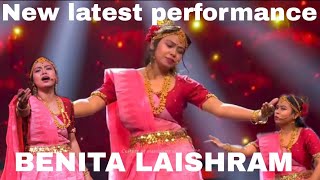 BENITA LAISHRAM  New latest performance 🔥  BHARAT KA AMRIT KALASH  Benitalaishram [upl. by Ihc610]