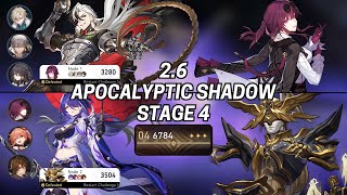 26 Apocalyptic Shadow Sovereign Control Stage 4  Honkai Star Rail [upl. by Oigolue]