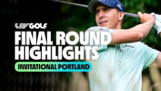 Final Round Highlights  LIV Golf Invitational Portland [upl. by Strickman]