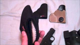 Sig Sauer P238 Holsters Ankle Pocket amp IWB [upl. by Aihsirt360]