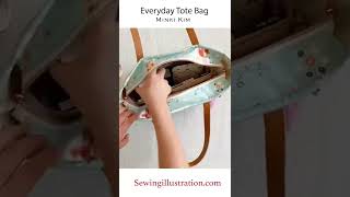 How to sew a Everyday Tote Bag [upl. by Aelem]