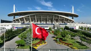 Atatürk Olimpiyat Stadı UEFA Şampiyonlar Ligi finalini bekliyor [upl. by Netsrak]