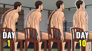 5 Chair Exercises To Correct Posture FAST [upl. by Lyret]