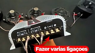 ☢️COMO FAZER INSTALAÇÃO Taramps Ts400 X4 Amplificador Digital 400w [upl. by Onairda]