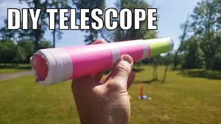 How to Make a Simple Refracting Telescope Monocular  STEM Activity [upl. by Hennessey]