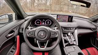 2024 Acura TLX Type S  POV Driving Impressions [upl. by Annalla]