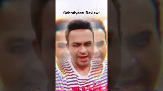 Gehraiyaan First Review gehraiyaan gehraiyaanonprime Gehraiyaanreview [upl. by Salena456]