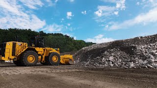 Cat® 990 Large Wheel Loader  Walkaround Video [upl. by Calen995]