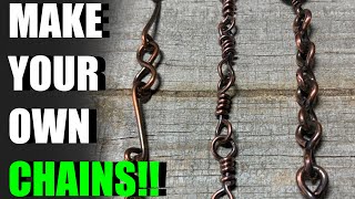 DIY JewelryMake Your Own ChainsMy 3 Favorite quotGO TOquot Styles [upl. by Llewkcor]