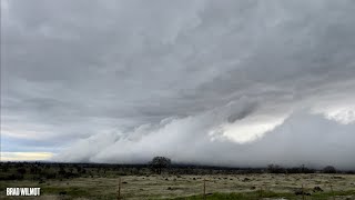 Epic California Storm  978mb Low Grazes the Coast 242024 [upl. by Knut]