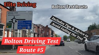 Bolton Driving Test Route  Common Test Fails amp Tips on How to Pass the Driving Test UK Easy Steps [upl. by Atnahs]