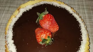 طرطة الكراميل و الشكولاته Tarte caramel chocolat [upl. by Lachish]