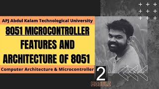 8051 Architecture and Features  ECT206  Computer Architecture and Microcontroller  KTU [upl. by Eeima110]