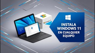 ✅ COMO Instalar Windows 11 en cualquier PC sin perder tus archivos y programas  20242025 [upl. by Epul]