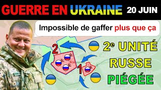 20 juin  JOLI Les forces de secours russes se font aussi piéger   Guerre en Ukraine [upl. by Winfrid]