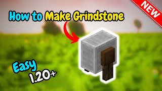 How to make a grindstone in minecraft [upl. by Doll]