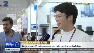 Exhibitor 2023 Canton Fair provides important platform for international trade [upl. by Lody]