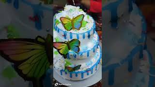 three tier cake design [upl. by Palocz]