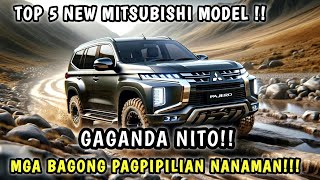 INILABAS NA ANG MGA BAGONG MODELO NG MITSUBISHI BAGONG SUV BAGONG 8 SEATER BAGONG OFF ROADER HYBRID [upl. by Nicko]