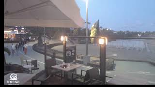 Webcam Lanzarote  Live Stream from the Beachbar in Costa Teguise [upl. by Aneger]