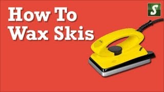 How To Wax Skis  Basic Ski Waxing Tips [upl. by Tamera796]