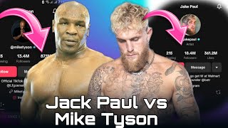 Jack Paul vs Mike Tyson FIGHT HIGHLIGHT ESPN Ringside [upl. by Llerreg]