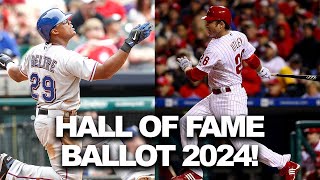 The key players on the 2024 Hall of Fame ballot Who gets your vote [upl. by Atilegna986]