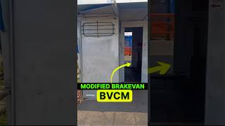 New Modified Brakevan BVCM Train Manager Office Goods guard [upl. by Millard]