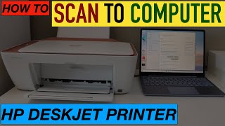 HP Printer Scan To Computer [upl. by Onitnevuj]