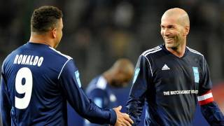 Zidane und Ronaldo zaubern Torfestival beim Match against poverty in Hamburg  SPORT1 [upl. by Daukas643]