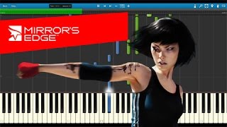 Still Alive  Mirrors Edge Theme Piano Tutorial Synthesia [upl. by Ayaet928]