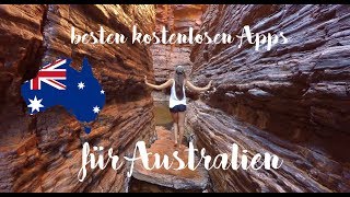 Die BESTEN KOSTENLOSEN APPS für Australien ∙ Work and Travel [upl. by Aisatsanna]