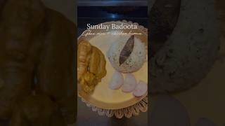 Sunday Badoota trending cookinginkannada gheerice chickenkurma chickenrecipes kannada [upl. by Nidroj111]