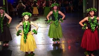 He Mele No Lilo  Hawaiian Hula Choreography  Student dance performacne [upl. by Tnilc]