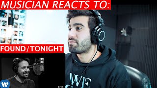 FoundTonight  Ben Platt  Lin Manuel Miranda  Musicians Reaction [upl. by Rusell345]