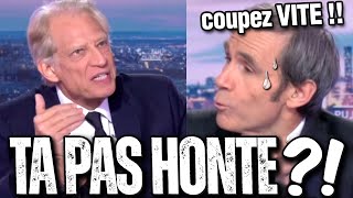 Dominique De Villepin EXPLOSE David Pujadas pro 🇮🇱 et Israël en direct [upl. by Lindemann]