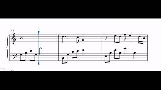 刻在我心底的名字 免費琴譜下載 PDF free piano sheet 請於下列資訊欄點擊下載 please download freely at description box） [upl. by Dnomyad]