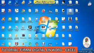 COMO CREAR FIRMA DIGITAL EN WORD y EXCEL [upl. by Garth]