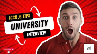 ICCR University interviewtest [upl. by Anairo957]