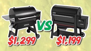 Traeger Ironwood 885 vs Weber Searwood XL 600 [upl. by Ydda650]