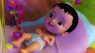 விண்ணிலே ஒளி வீசும் பாப்பா பாடல்  Tamil Baby Songs amp Lullabies  Infobells [upl. by Giesser]