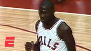 Michael Jordans NBA debut with the 1984 Chicago Bulls  ESPN Archive [upl. by Arvy]