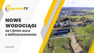 Nowe wodociągi w Augustowie  AugustówTV [upl. by Ahsemik264]