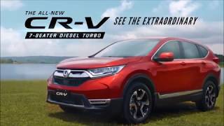 The AllNew CRV 2018  Luxury 7 Seater Diesel Turbo [upl. by Stefanie335]