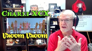 Charli XCX  Vroom Vroom  NearlySeniorCitizen Reacts 145 [upl. by Ynnohj]