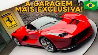 MELHOR COLEÇÃO DE CARROS DO BRASIL LAFERRARI  918 SPYDER  CARRERA GT  FORD GT  F12 TDF  PISTA [upl. by Narad]