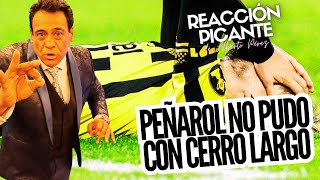 ¡PEÑAROL EMPATÓ ANTE CERRO LARGO Y NACIONAL SE PUEDE ACERCAR REACCIÓN DE ALBERTO PEREZ [upl. by Oira]